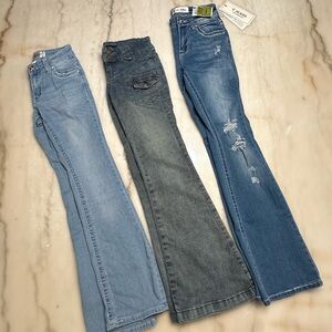 NEW Women's/Juniors Jeans Boot Cut and Flare - Size 00 & 0